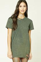 Forever21 Raw-cutout Top