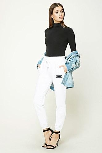 Forever21 Brklyn Fleece Sweatpants