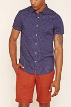 21 Men Men's  Ornate Print Shirt