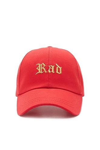 Forever21 Rad Embroidered Cap