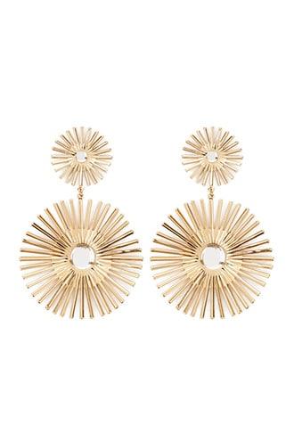 Forever21 Sun Rays Drop Earrings