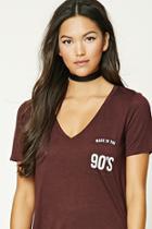 Forever21 Women's  Made In The 90s Graphic Tee