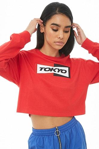 Forever21 Tokyo Graphic Top