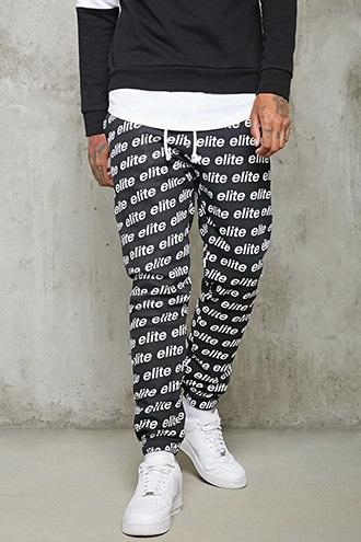 21 Men Men's  Elite Print Sweatpants