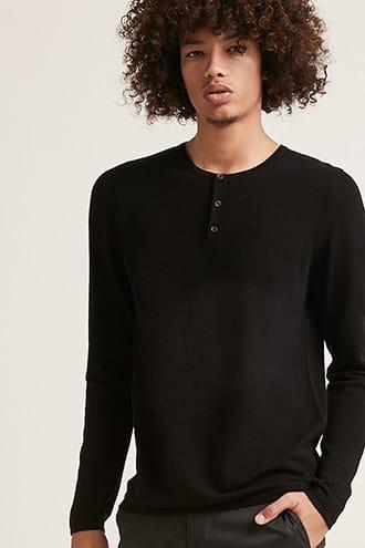 Forever21 Button-front Sweater