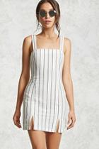 Forever21 Striped Slit Dress