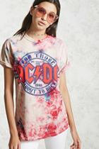 Forever21 Acdc Crystal Dye Tee