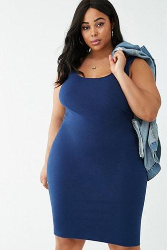 Forever21 Plus Size Scoop Neck Tank Dress