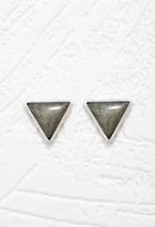 Forever21 Triangle Faux Stone Studs