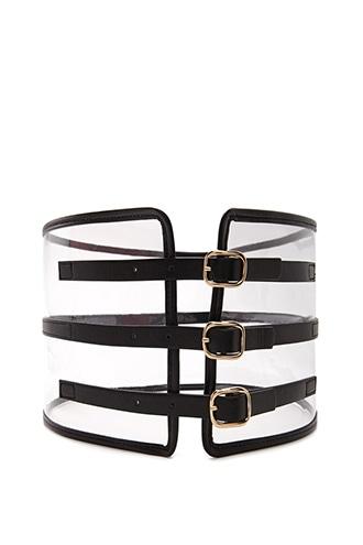 Forever21 Clear Waist Belt