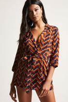 Forever21 Abstract Print Romper