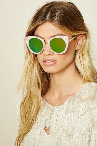 Forever21 Pink Aviator Reader Glasses