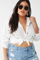 Forever21 Plus Size Palm Tree Shirt