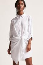 Forever21 Reverse Knotted Shirt Dress