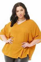 Forever21 Plus Size Crepe Cocoon Top