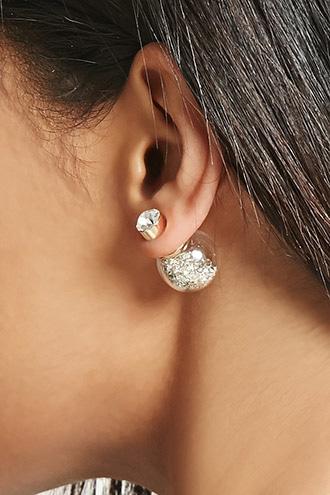 Forever21 Confetti Globe Ear Jackets
