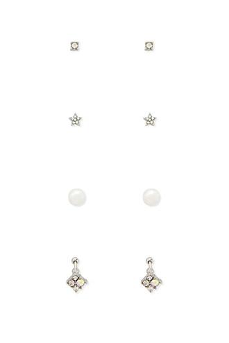 Forever21 Iridescent Star Stud Set