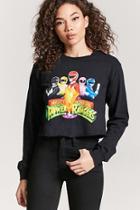 Forever21 Power Rangers Cropped Tee
