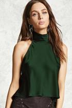 Forever21 Contemporary Mock-neck Top