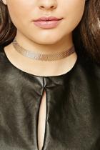 Forever21 Gold Layered Chain Choker