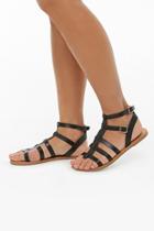 Forever21 Faux Leather Fisherman Sandals