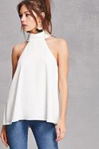Forever21 High-neck Trapeze Top