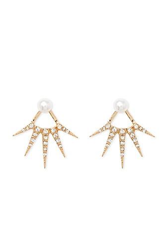 Forever21 Faux Pearl Ear Jackets