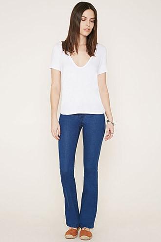Forever21 Women's  The Westwood Flare Jean
