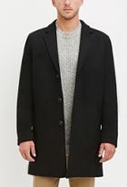21 Men Wool-blend Overcoat