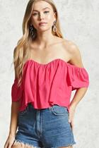 Forever21 Draped Off-the-shoulder Top