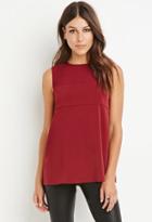 Forever21 Layered Tulip-back Top