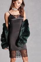 Forever21 Miss Truth Satin Slip Dress