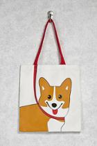 Forever21 Corgi Graphic Tote Bag