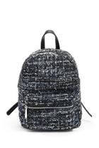 Forever21 Metallic Tweed Backpack