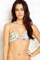 Forever21 Garden Goddess Bandeau Bikini Top