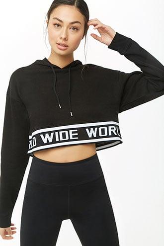 Forever21 Active Cropped Pullover