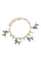 Forever21 Rainbow Unicorn Charm Bracelet