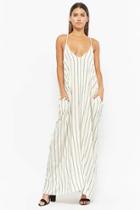 Forever21 Pinstriped Maxi Dress
