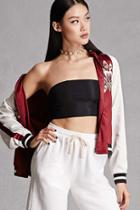 Forever21 Kikiriki Raw-cut Tube Top