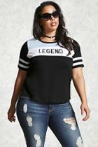 Forever21 Plus Size Legend Colorblock Tee