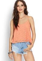 Forever21 Floral Lace Cami