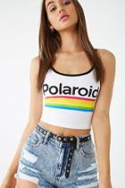 Forever21 Polaroid Graphic Cropped Cami