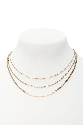 Forever21 Assorted Chain Necklace Set