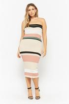 Forever21 Plus Size Striped Tube Dress