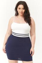 Forever21 Plus Size Colorblocked Cami Dress