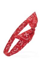 Forever21 Bandana Print Bow Headwrap