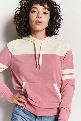Forever21 Colorblock Hoodie