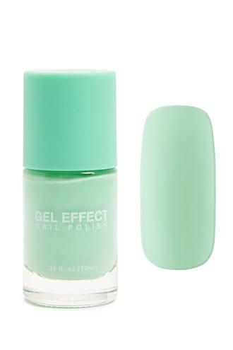 Forever21 Mint Green Gel Effect Nail Polish