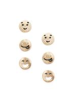 Forever21 Happy Face Stud Set
