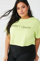 Forever21 Plus Size Dont Touch Graphic Tee